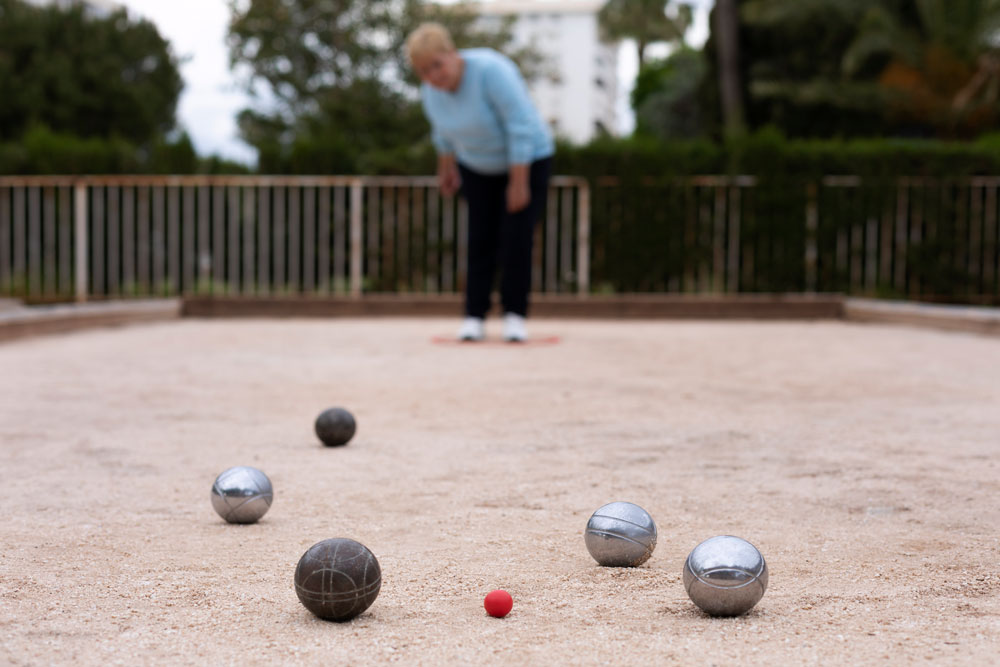Aménagement terrain de pétanque dans le Var